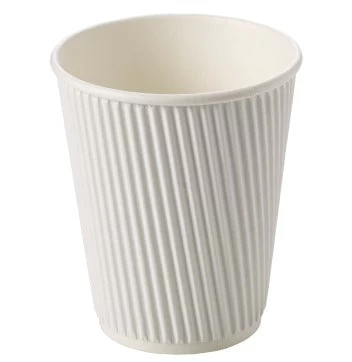 12oz White Ripple Cups (100) 1 12oz White Ripple Cups (100)