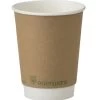 12oz Double Wall Compostable Cups - Edenware (100)