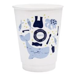 12oz Double Wall Compostable Aqueous Cups (500)