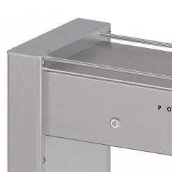 Poursteady PS1 3-Cup Pour Over Coffee Brewer - Stainless -Coffee Shop 3 cup silver corner