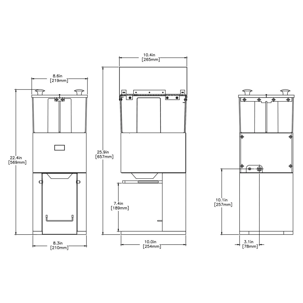 BUNN® BUNN FPG-2 DBC French Press Batch Commercial Coffee Grinder 2 BUNN® BUNN FPG-2 DBC French Press Batch Commercial Coffee Grinder - Image 2