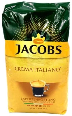Jacobs Crema Italiano Expertenröstung (formerly Crema Intenso) -Coffee Shop 8711000669570 jacobs crema italiano kl