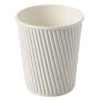 8oz White Ripple Cups (500)