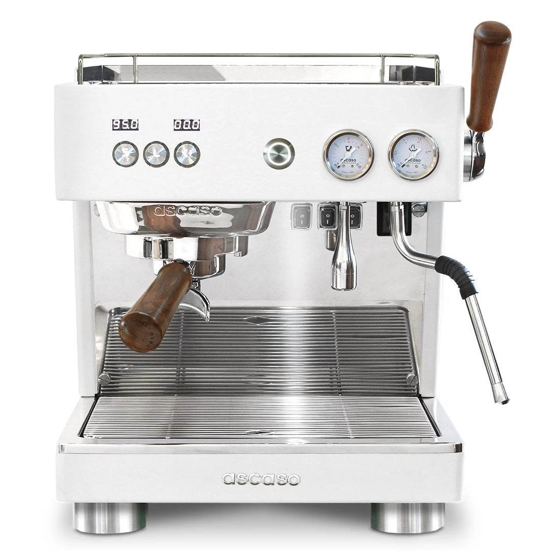 Ascaso Baby T Plus 1 Group Automatic Espresso Machine - White 1 Ascaso Baby T Plus 1 Group Automatic Espresso Machine - White