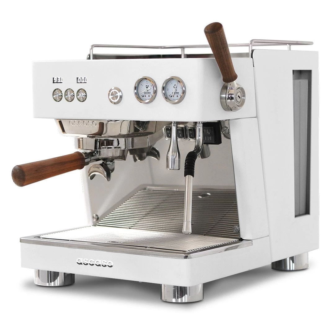 Ascaso Baby T Plus 1 Group Automatic Espresso Machine - White 5 Ascaso Baby T Plus 1 Group Automatic Espresso Machine - White - Image 5