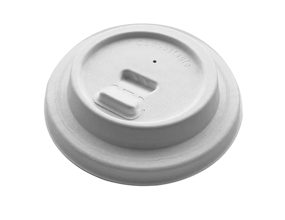 12-20oz Bagasse Compostable Lift & Lock Lids (1000) 1 12-20oz Bagasse Compostable Lift & Lock Lids (1000)