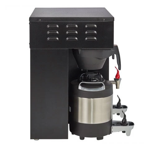 Wilbur Curtis G4 1.0 Gallon ThermoPro Twin Coffee Brewer - Black 3 Wilbur Curtis G4 1.0 Gallon ThermoPro Twin Coffee Brewer - Black - Image 3