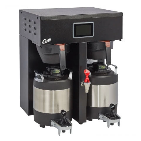 Wilbur Curtis G4 1.0 Gallon ThermoPro Twin Coffee Brewer - Black 2 Wilbur Curtis G4 1.0 Gallon ThermoPro Twin Coffee Brewer - Black - Image 2