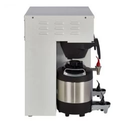 Wilbur Curtis G4 1.0 Gallon ThermoPro Twin Coffee Brewer - Sky White -Coffee Shop G4TP1T10W3100 2