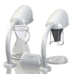 Wilbur Curtis Twin Single Cup Under Counter Coffee Brewer - White -Coffee Shop SERA2W 3