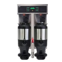 G3 Twin 1.5 Gal. Coffee Brewer W/ High Capacity Brew Basket & Locks