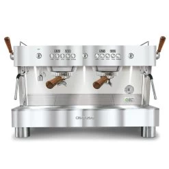 Ascaso Barista T Plus, Automatic 2 Group Espresso Machine, With Thermodynamic Technology (Inox)