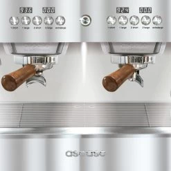 Ascaso Barista T Plus, Automatic 2 Group Espresso Machine, With Thermodynamic Technology (Inox) 6 Ascaso Barista T Plus, Automatic 2 Group Espresso Machine, With Thermodynamic Technology (Inox) -Coffee Shop barista t 2gr inox detail