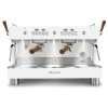 Ascaso Barista T Plus, Automatic 2 Group Espresso Machine, With Thermodynamic Technology (White)