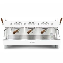 Ascaso Barista T Plus, Automatic 3 Group Espresso Machine, With Thermodynamic Technology (White)