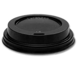 8oz Black Sip Lids For Hot Cups (1000)