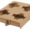 4 Cup Erectable Cardboard Carry Trays (400)