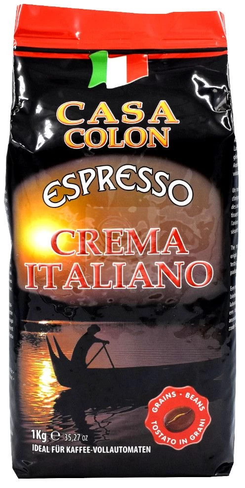Casa Colon Espresso Crema Italiano 1 Casa Colon Espresso Crema Italiano