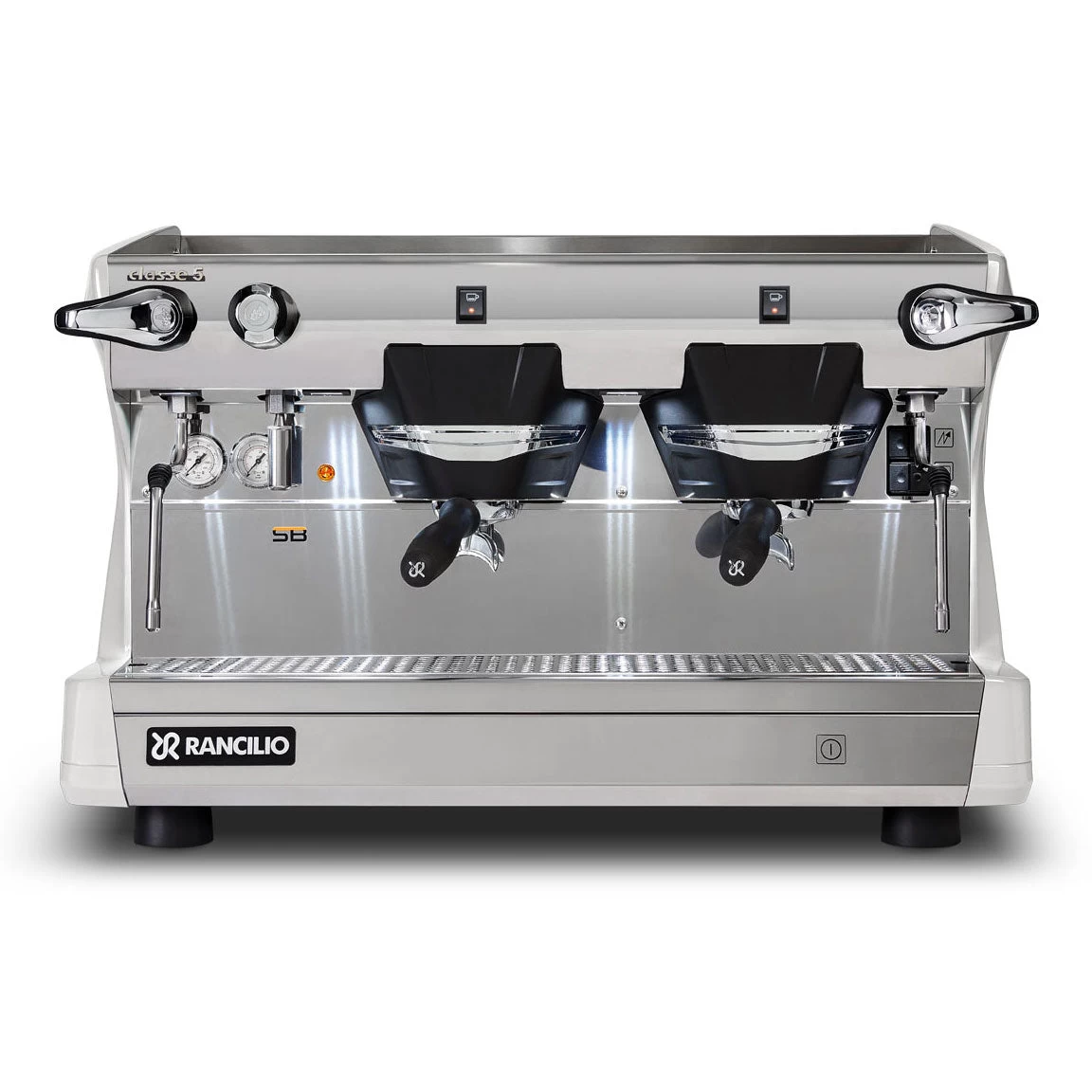 Rancilio Classe 5 S 2 Group Semi-Automatic Espresso Machine - Ice White 1 Rancilio Classe 5 S 2 Group Semi-Automatic Espresso Machine - Ice White