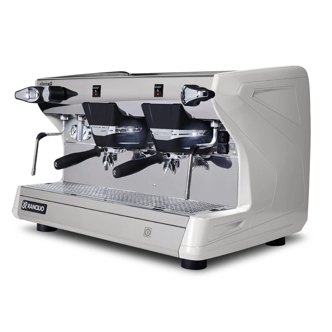 Rancilio Classe 5 S 2 Group Semi-Automatic Espresso Machine - Ice White 8 Rancilio Classe 5 S 2 Group Semi-Automatic Espresso Machine - Ice White - Image 8