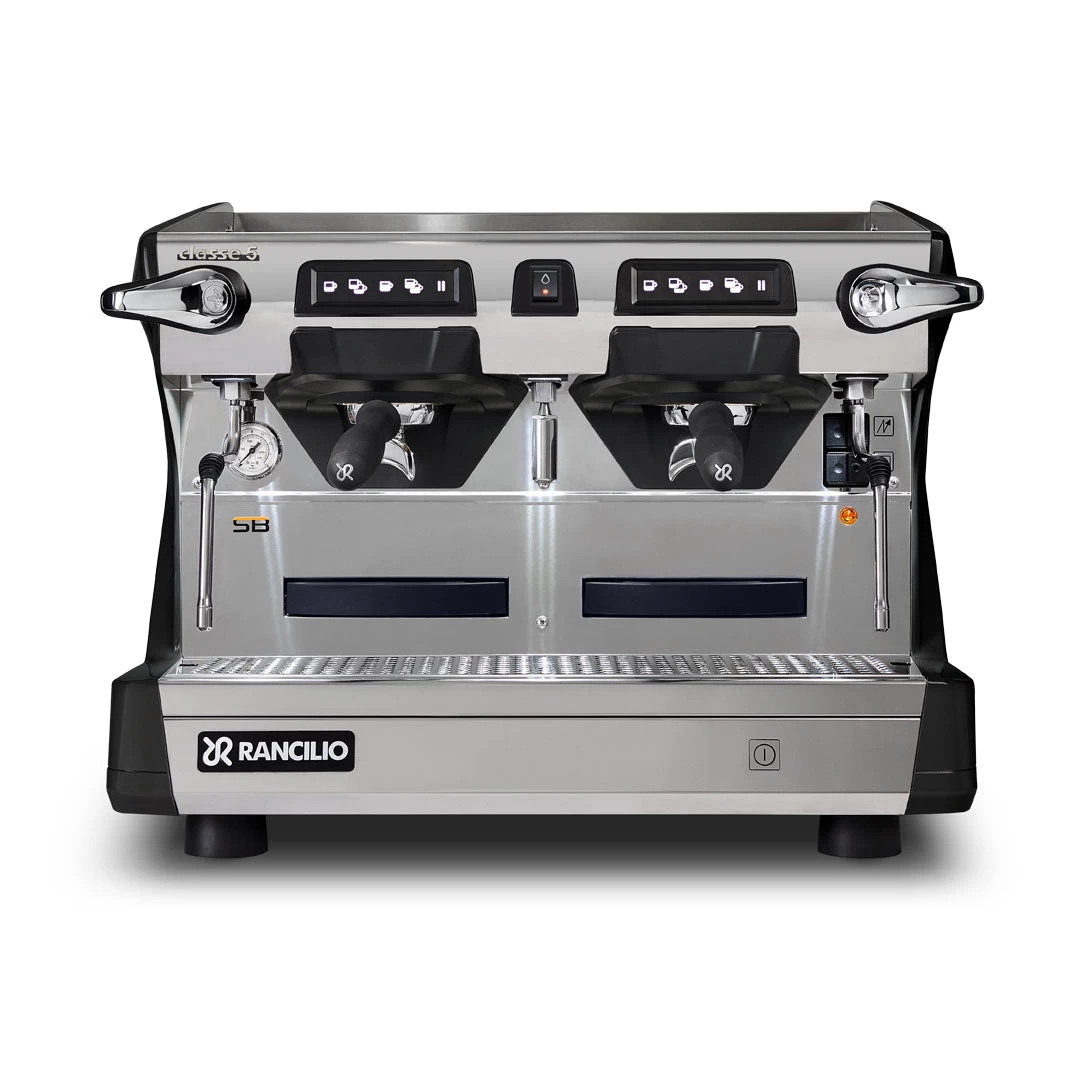 Rancilio Classe 5 USB 2 Group Compact Tall Volumetric Espresso Machine - Anthracite Black 1 Rancilio Classe 5 USB 2 Group Compact Tall Volumetric Espresso Machine - Anthracite Black