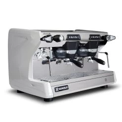 Rancilio Classe 5 USB 2 Group Volumetric Espresso Machine - Ice White -Coffee Shop cla5usb 2gr white xfrt2