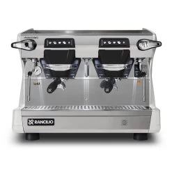Rancilio Classe 5 USB 2 Group Compact Volumetric Espresso Machine - Ice White
