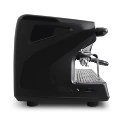 Rancilio Classe 7 S 2 Group Semi-Automatic Espresso Machine - Anthracite Black -Coffee Shop cla7s 2gr blk lside