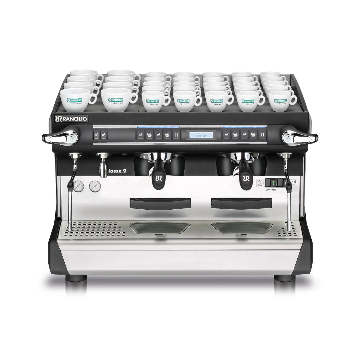 Rancilio Classe 9 USB Tall 2 Group Volumetric Espresso Machine 1 Rancilio Classe 9 USB Tall 2 Group Volumetric Espresso Machine
