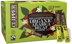 Clipper Organic Arabica Decaf Coffee Sticks (200)