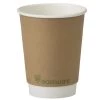 16oz Double Wall Compostable Cups - Edenware (500)
