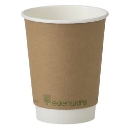 16oz Double Wall Compostable Cups - Edenware (500)