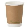 8oz Double Wall Compostable Cups - Edenware (500)