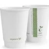 12oz Vegware White Double Wall Cups (100)