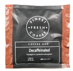 Decaffeinated Coffee Bags (100 X 10g)