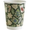 12oz Vegware Xmas Double Wall Compostable Cups (500)