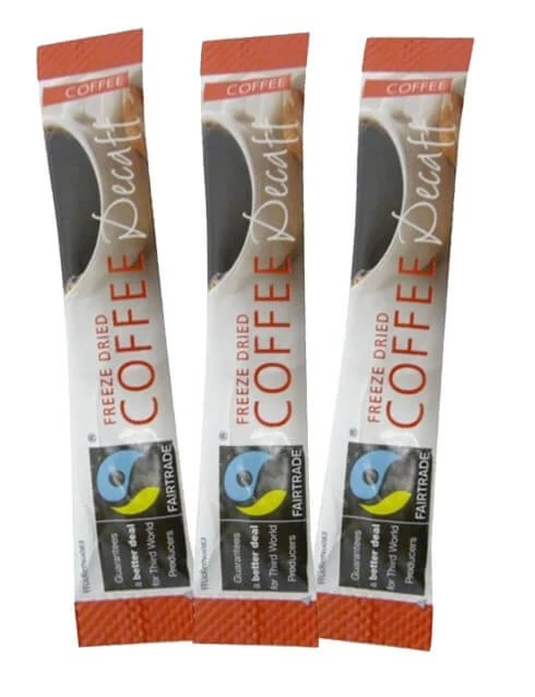 Fairtrade Decaf Instant Coffee Sticks (250)