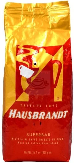 Hausbrandt Superbar -Coffee Shop hausbrandt superbar bohne bonen 1 kilo kopen kaufen koffie bonen kaffee bohne kl