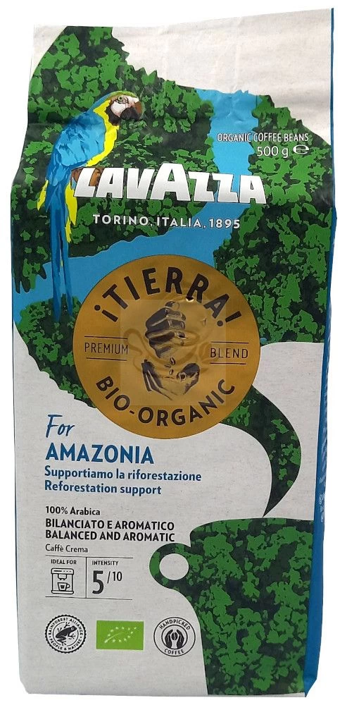 Lavazza ITierra Bio Organic For Amazonia 500 Gram 1 Lavazza ITierra Bio Organic For Amazonia 500 Gram