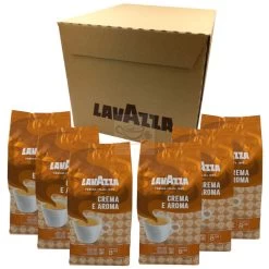 Brand Lavazza Crema E Aroma Box 6x1kg -Coffee Shop lavazza crema e aroma doos 6