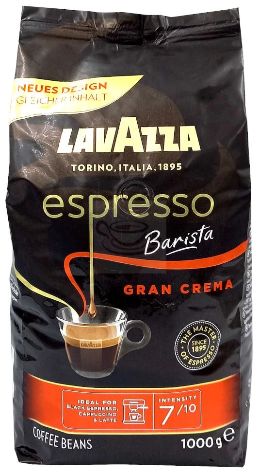 Lavazza Espresso Barista Gran Crema (voorheen Perfetto) Koffiebonen 1 Lavazza Espresso Barista Gran Crema (voorheen Perfetto) Koffiebonen