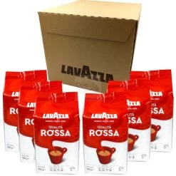 Brand Lavazza Qualita Rossa Box 6x1kg -Coffee Shop lavazza qualita rossa doos 6