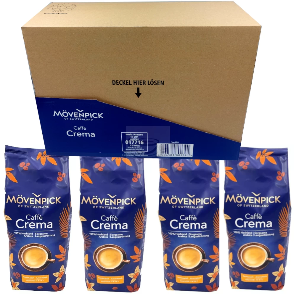 Mövenpick Café Crema Box 4 Pieces 1 Mövenpick Café Crema Box 4 Pieces