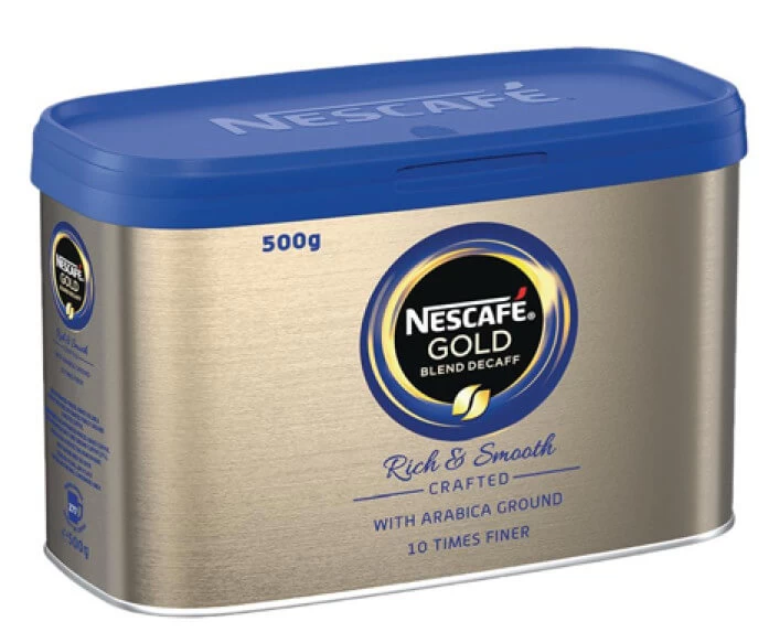 Nescafé® Nescafe Gold Blend Decaf Instant Coffee (500g) 1 Nescafé® Nescafe Gold Blend Decaf Instant Coffee (500g)