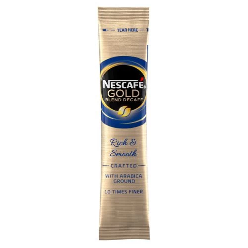 Nescafé® Nescafe 1 Cup Gold Blend Decaf Coffee Sticks (200) 1 Nescafé® Nescafe 1 Cup Gold Blend Decaf Coffee Sticks (200)
