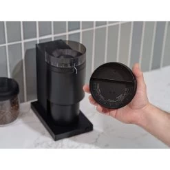 Opus Conical Burr Coffee Grinder - Black -Coffee Shop opus grinder black life5