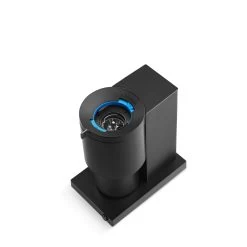 Opus Conical Burr Coffee Grinder - Black -Coffee Shop opus grinder black top2