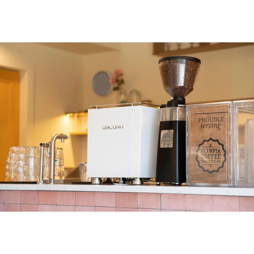 Ascaso Baby T Plus 1 Group Automatic Espresso Machine - White 12 Ascaso Baby T Plus 1 Group Automatic Espresso Machine - White - Image 12