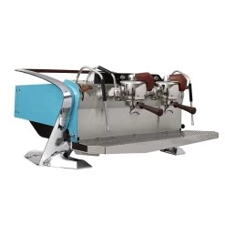 Slayer Steam LP 2 Group Volumetric Espresso Machine - Turquoise Blue -Coffee Shop steam lpx turq qrtfront 406ef489 fb02 45ba 828b 0e327ef3bb3f