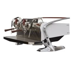 Slayer Steam LP 2 Group Volumetric Espresso Machine - White -Coffee Shop steam lpx white qtrfront 2d6f6a61 d6c6 4eab 9168 64f9856b9d97
